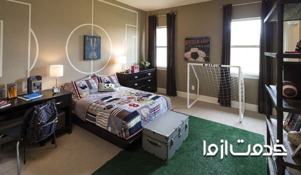 انتخاب تم اتاق خواب برای دکور اتاق خواب پسرانه