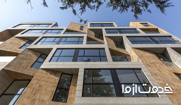 نمای ساختمان مسکونی