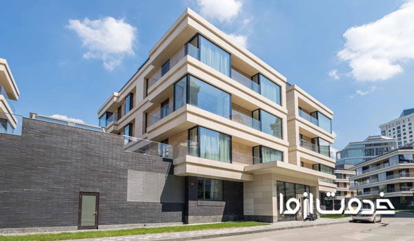 ارزانترین نمای ساختمان یک طبقه