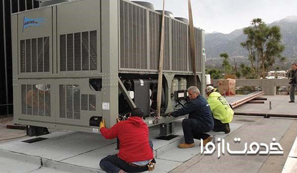 متخصصین نصب چیلر