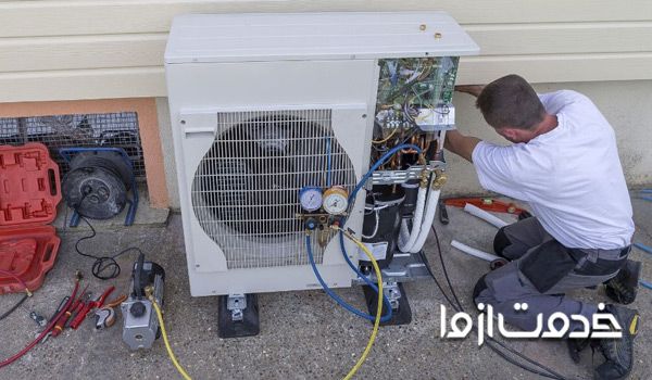 سرویس کولر اسپیلت