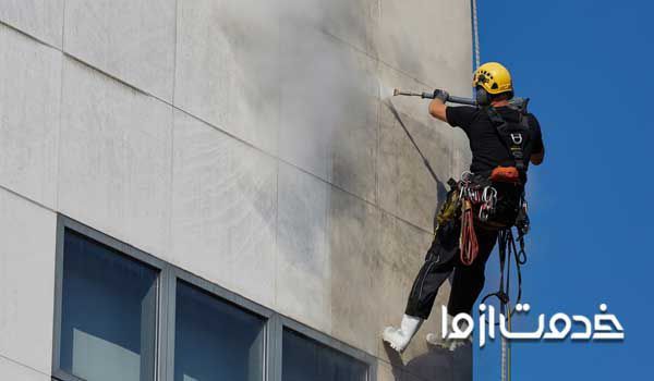 خدمات نماشویی شیشه