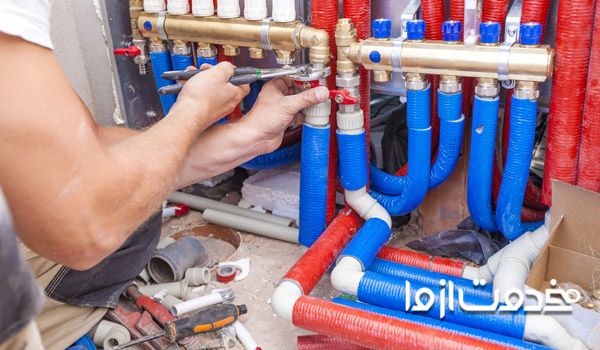 قیمت لوله کشی پکیج