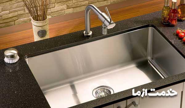 نصب سینک ظرفشویی
