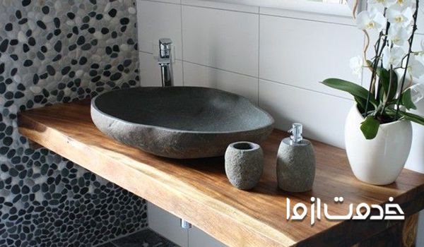 نصب روشویی کاسه ای