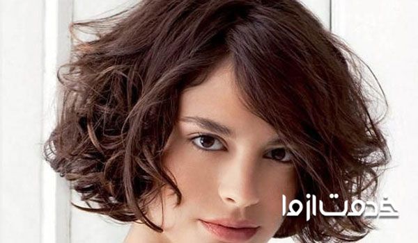 مدل کوتاهی مو برای موهای حالت دار