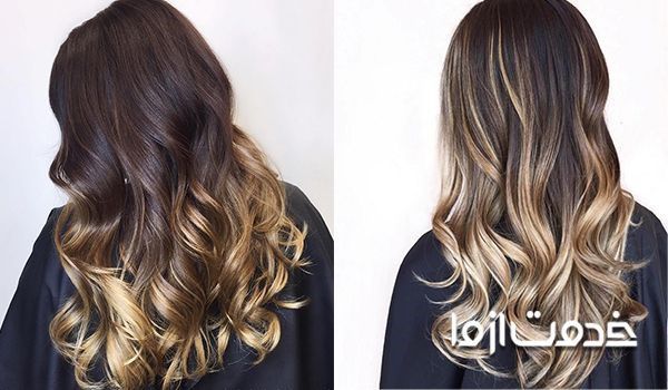 امبره در منزل روی موی مشکی