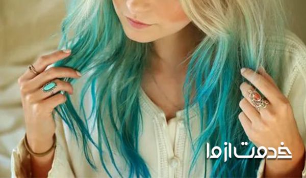 قیمت رنگ مو آمبره برای موی کوتاه
