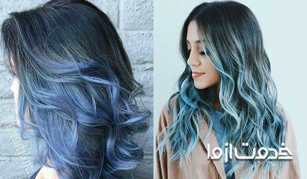 قیمت رنگ مو آمبره یخی و سامبره برزیلی