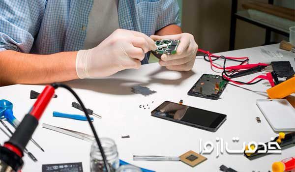 تعمیر ال سی دی گوشی در خانه