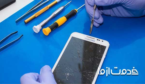 هزینه تعویض ال سی دی گوشی سامسونگ