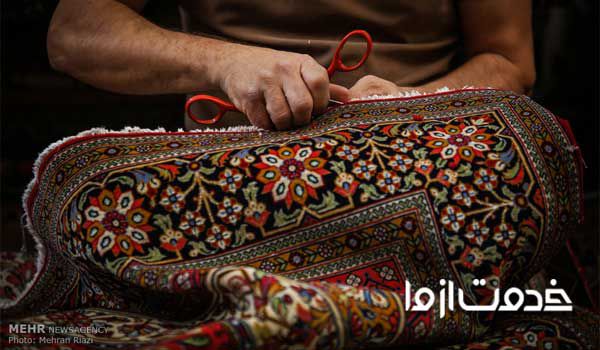 آموزش رفوگری فرش دستباف  رفوگری فرش در کرج  آموزش رفوگری فرش سوخته  رفوگری شرق تهران