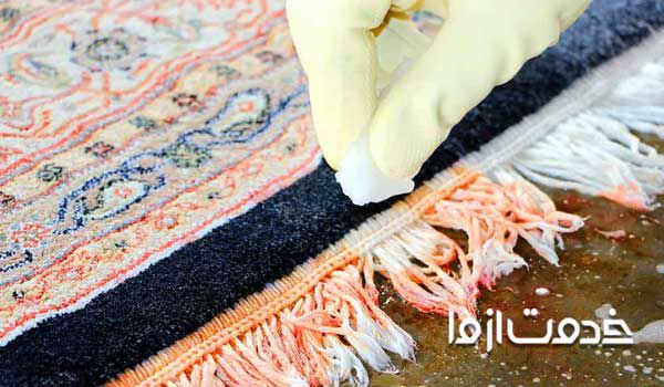 آموزش رفوگری فرش دستباف  هزینه رفو فرش سوخته  چگونه فرش پاره را رفو کنیم  ترمیم پارگی فرش ماشینی