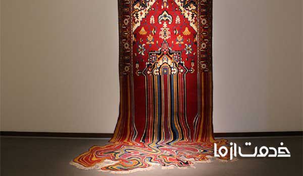 آموزش رفوگری فرش دستباف  آموزش رفوگری فرش سوخته  رفوگری فرش در کرج