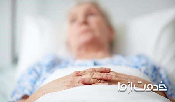 بیمار دچار زخم بستر