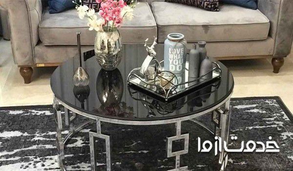 طراحی میز استیل