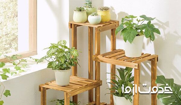 ساخت استند چوبی