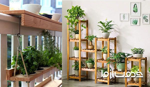 ساخت استند چوبی و فلزی