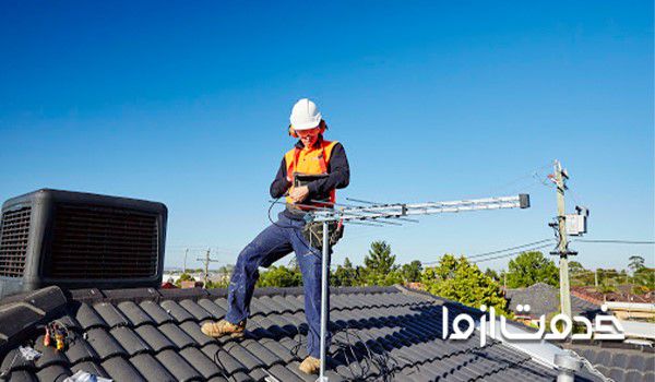 نصب آنتن تلویزیون سامسونگ 
