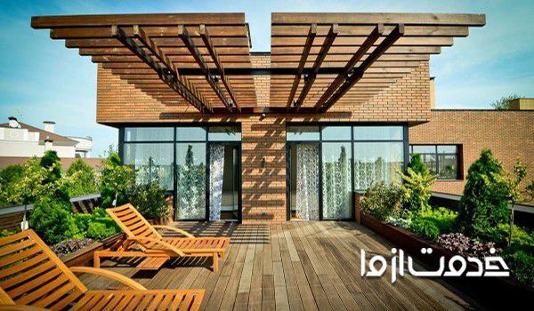 ساخت آلاچیق و ساخت سایبان ( pergola) ارزان