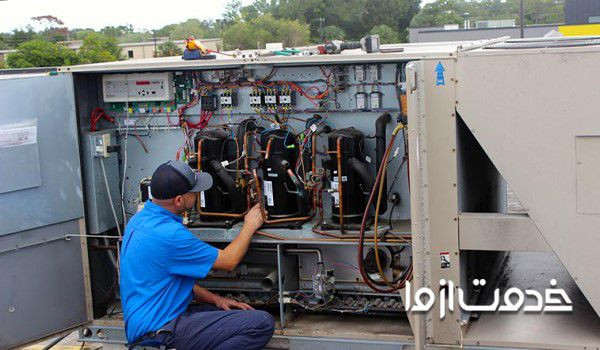 خدمات تعمیر و نگهداری سیستم تهویه مطبوع