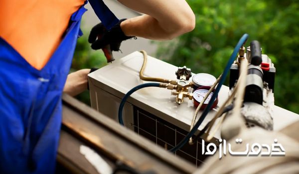 تعمیرات کولر گازی در محل