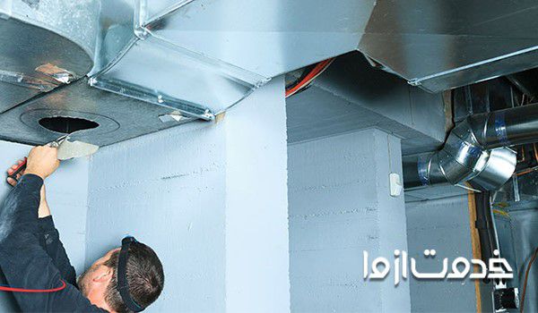 تعویض و تعمیر داکت و کانال کولر (به انگلیسی: Air duct repair and replacement)