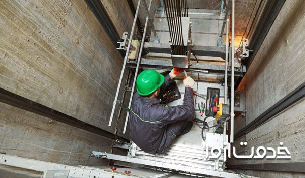 هزینه تعمیر گیربکس آسانسور