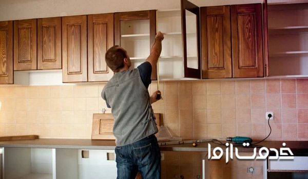 تعمیر کابینت در منزل