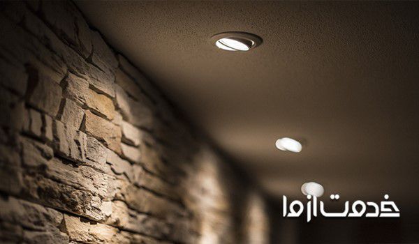 نصب هالوژن توکار