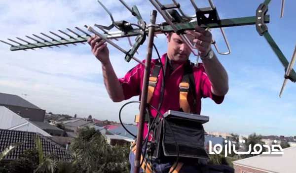 نصب آنتن ماهواره