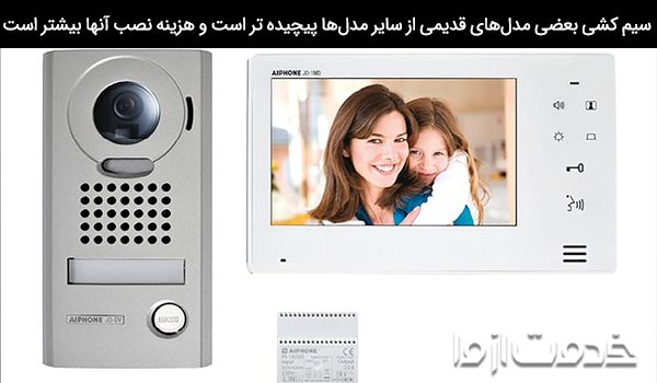 اجرت و هزینه نصب آیفون تصویری