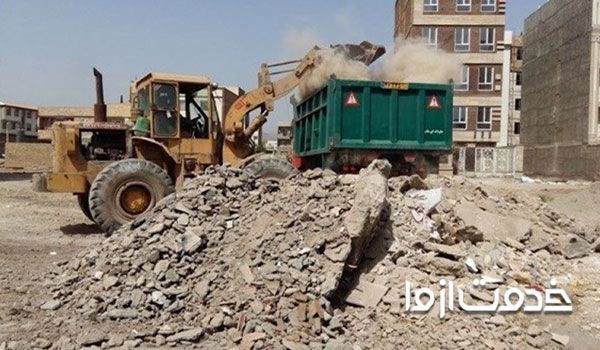 حمل نخاله ساختماني شمال تهران