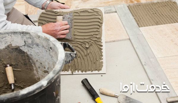 اجرت کاشی کاری