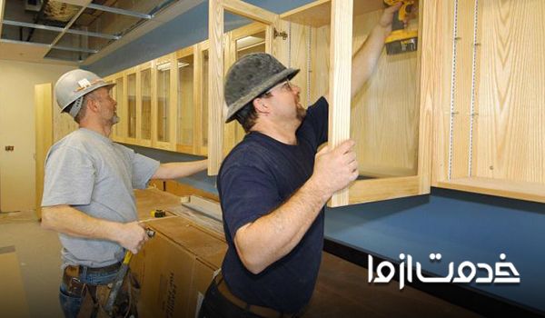 دستمزد کابینت ساز