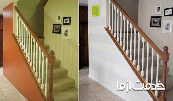 تعمیرات خانه با نقاشی ساختمان