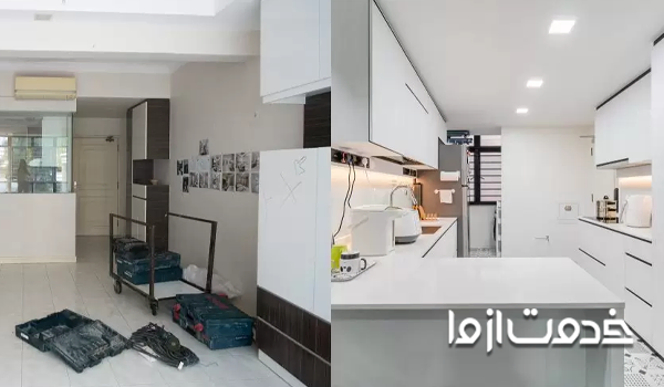 تعمیر و بازسازی آشپزخانه