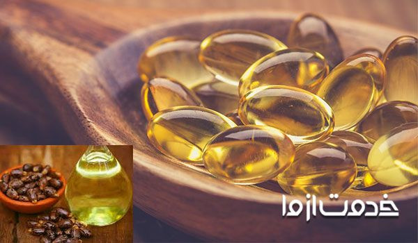 ماسک روغن کرچک و و یتامین E