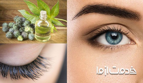 خواص روغن کرچک برای ابرو