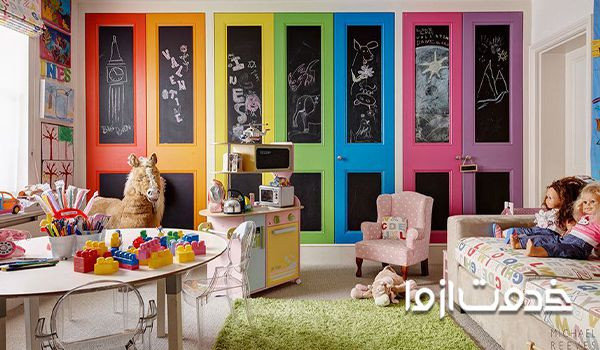 بهترین رنگ برای کمد دیواری