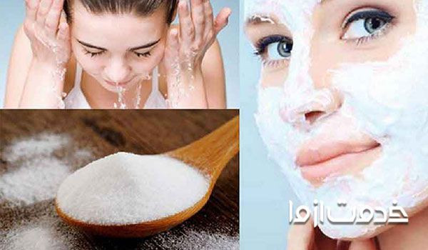 ماسک جوش شیرین و گلاب