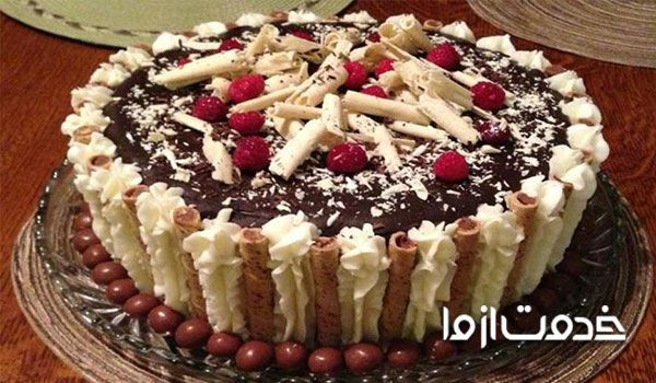 کیک تولد خانگی برای همسر