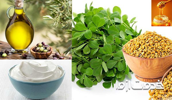 دانهی شنبلیله یک ماسک طبیعی آبرسانی به مو
