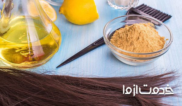 کراتینه مو با مواد گیاهی
