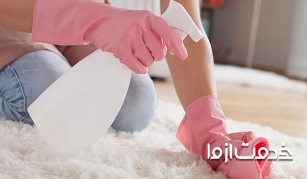 طریقه مصرف شامپو فرش