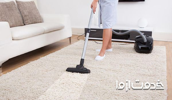 چگونه شامپو فرش بکشیم؟