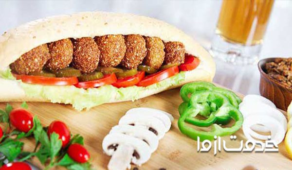 طرز تهیه فلافل برای 5 نفر