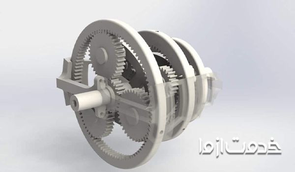 انواع گیر بکس اتوماتیک - گیربکس اتوماتیک از نوع سیاره ای AT