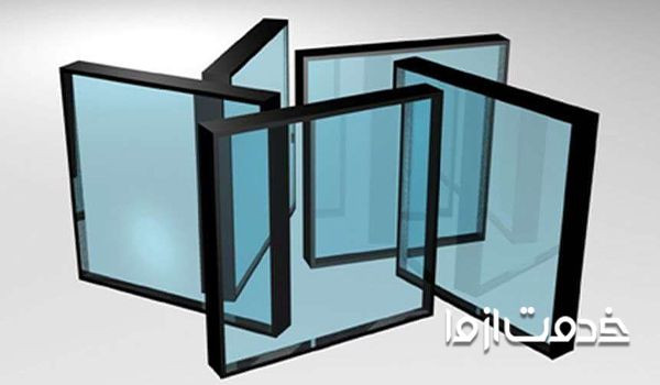 تشخیص وجود گاز آرگون در شیشه دوجداره پنجره upvc