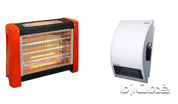 قطعات بخاری برقی فن دار